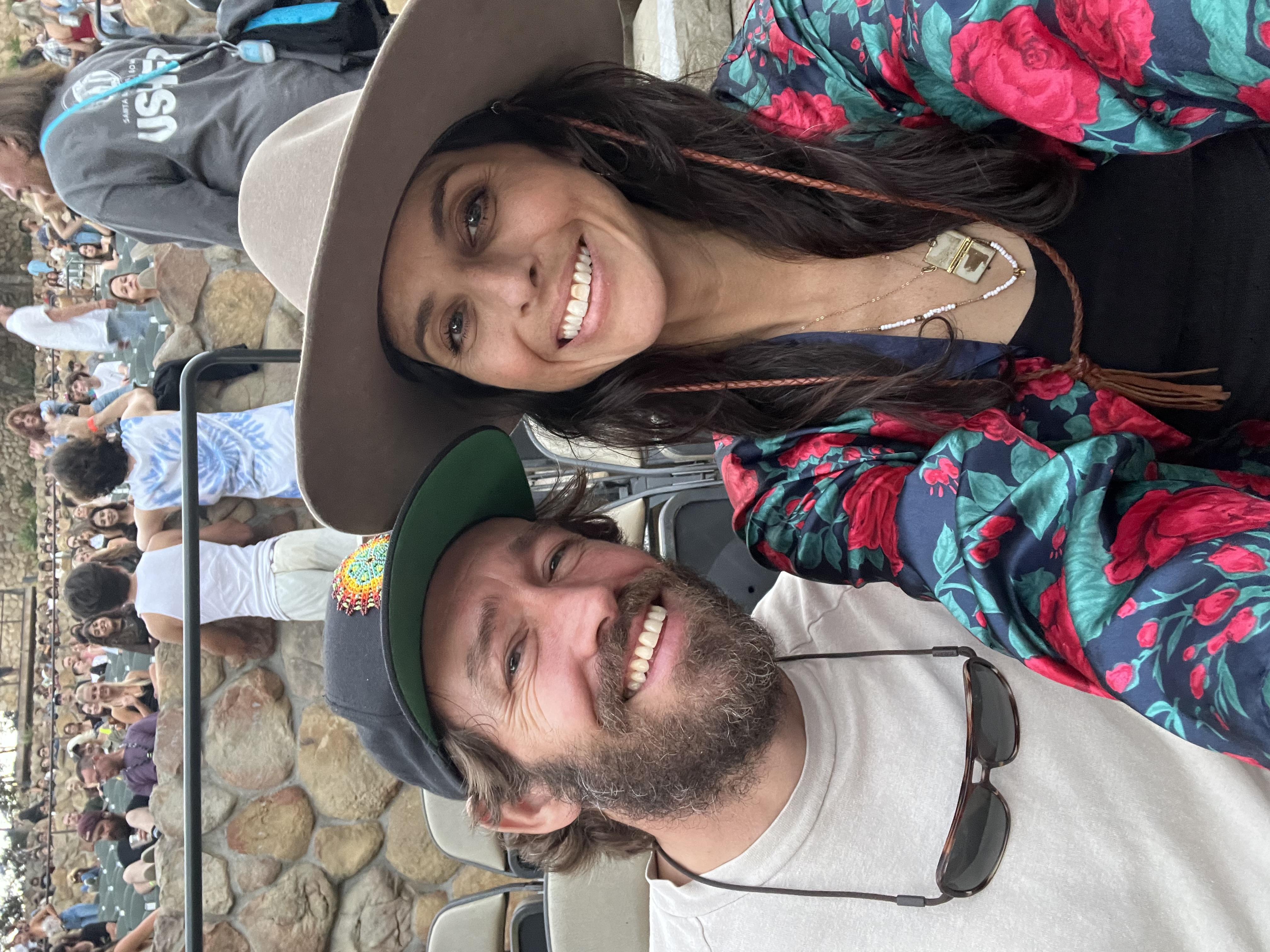 Me and my Fisherman Chris Dabney at Leon Bridges concert