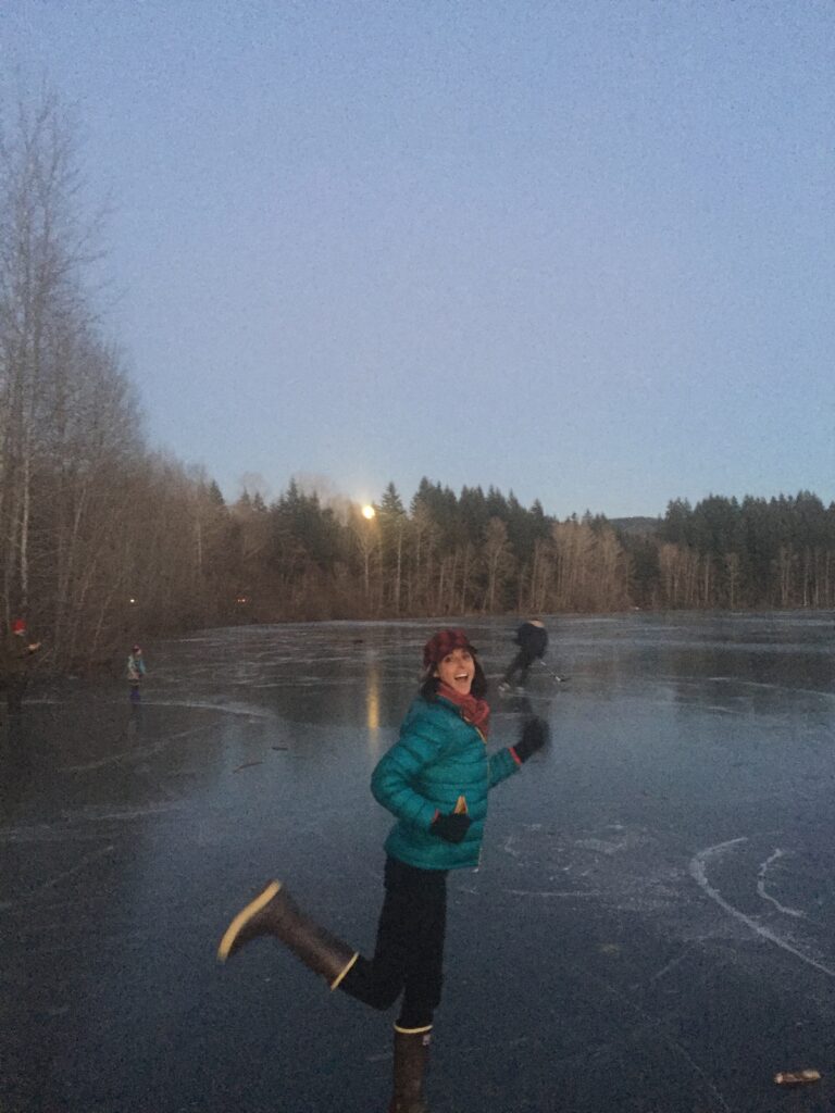woman-frozen-lake