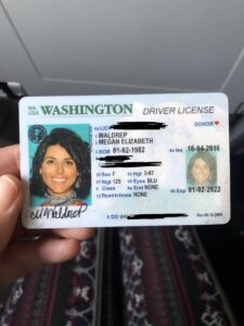 Washington-license
