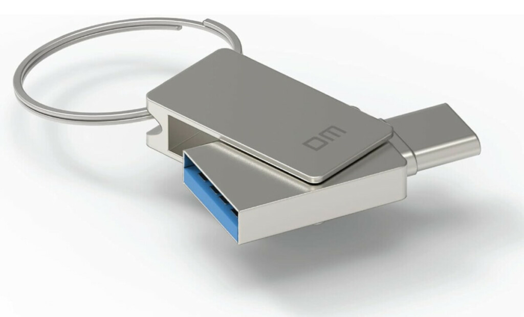 USB C and USB 3.0 Waterproof 16GB Flash Drive