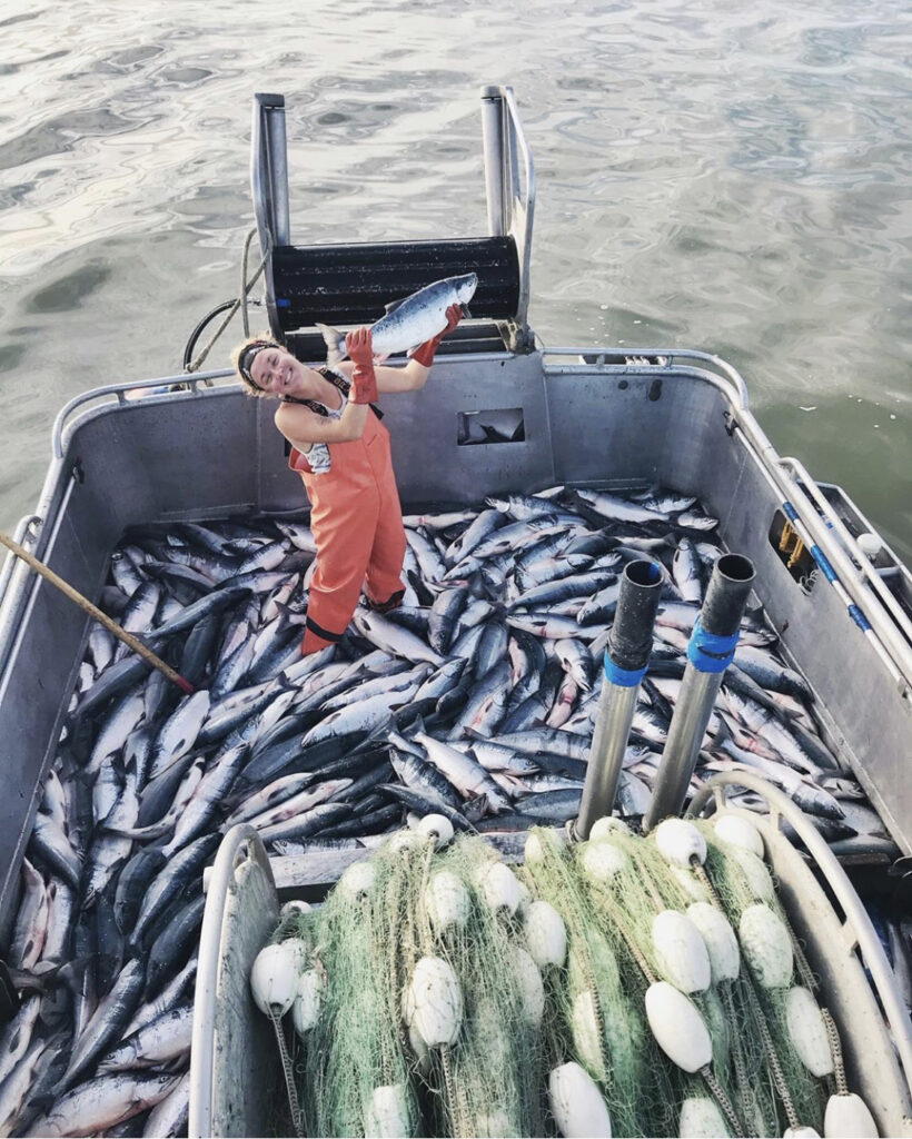 What it's like for Commercial Fishing Woman, Emily Ekbom : Megan Waldrep