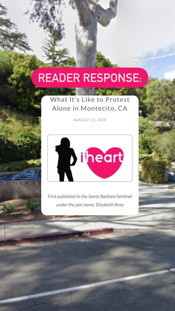 Reader Response: Protesting Solo in Montecito