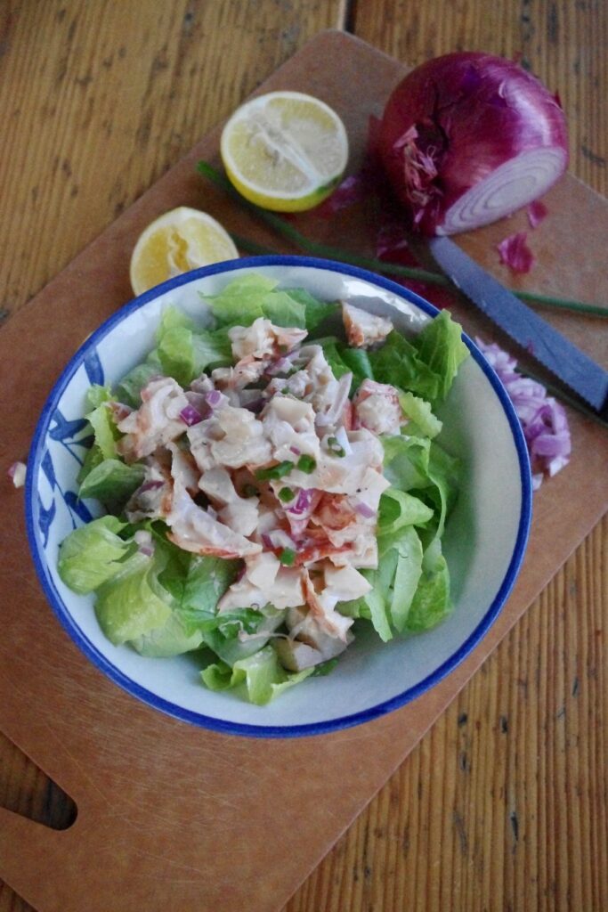 Easy AF Seafood Salad You Can’t Mess Up