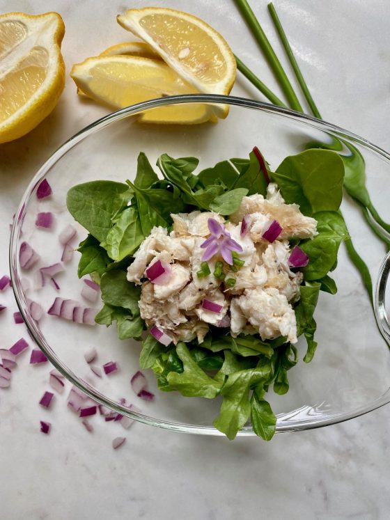 Easy Pacific Rockfish Salad