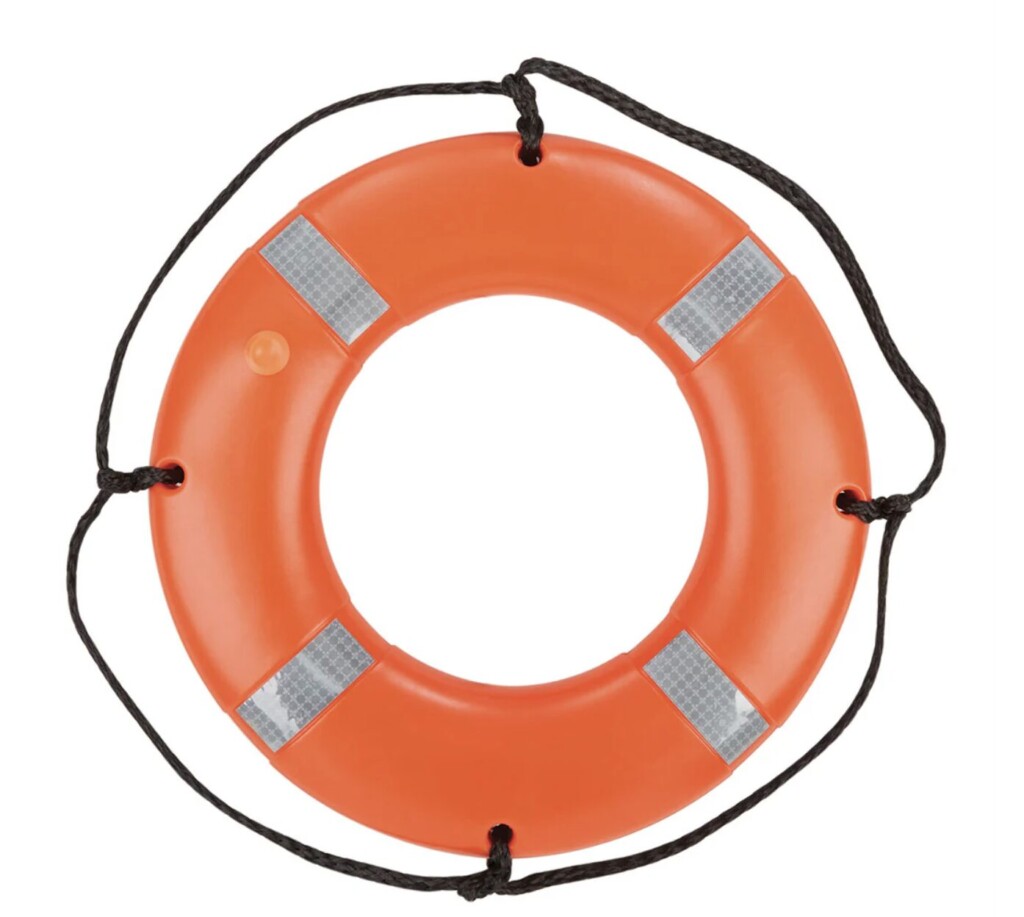 Ring Buoy from Kent Safety Products orange